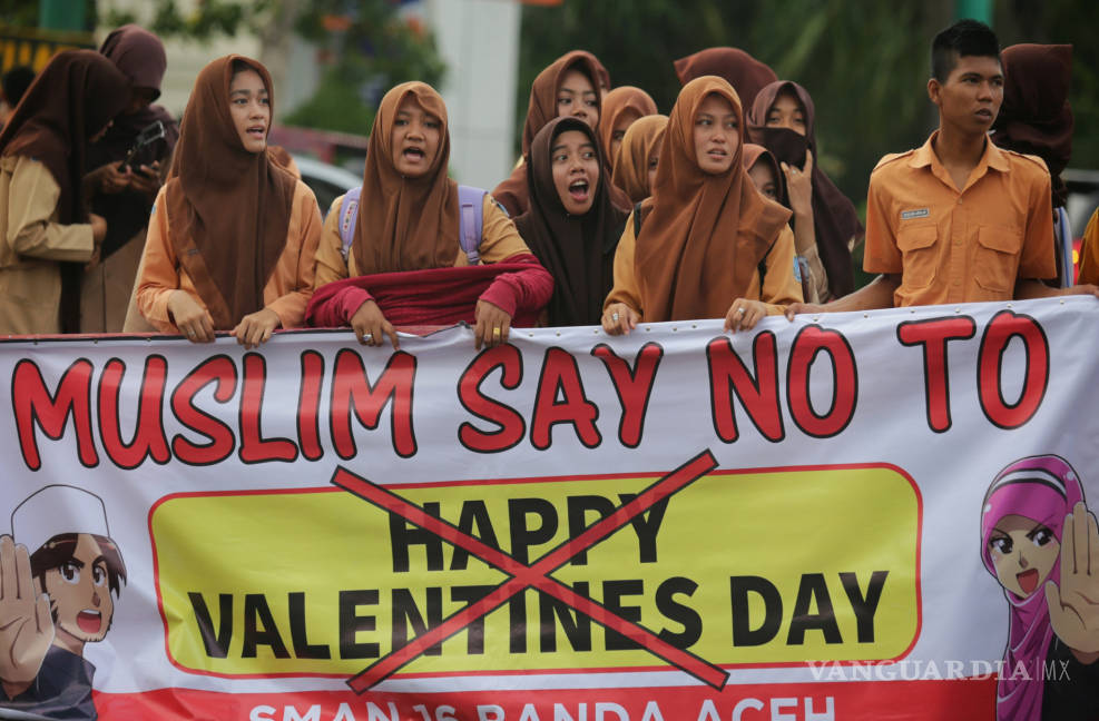 $!Prohíben celebraciones de San Valentín en Indonesia