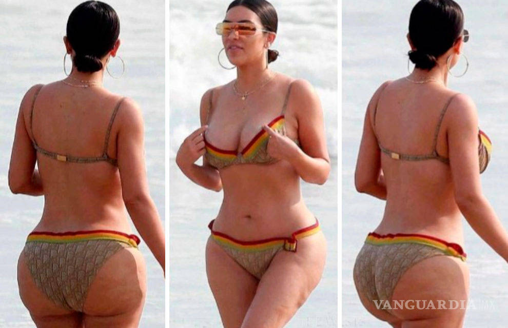 $!Me 'photoshopearon', dice Kim Kardashian sobre fotos con celulitis