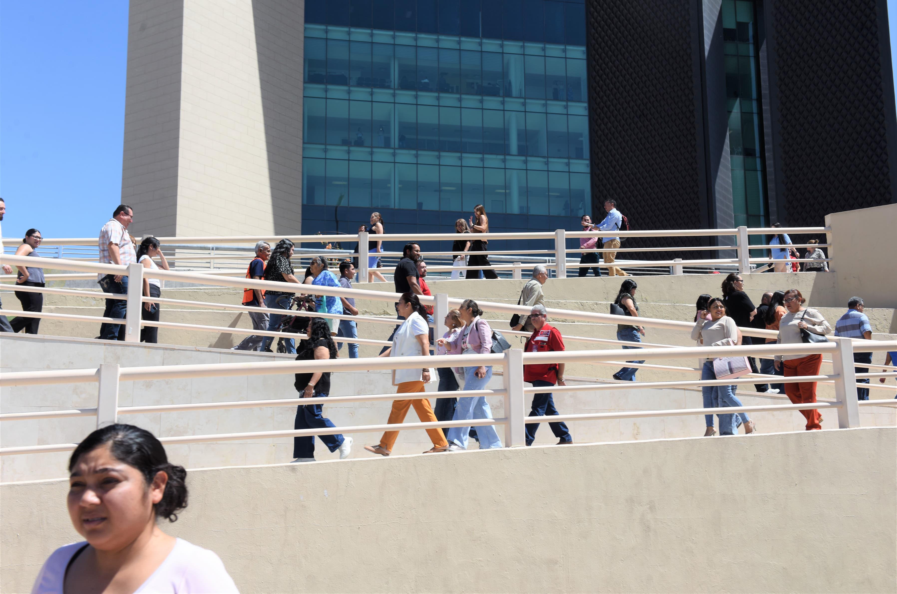 Torreón participa en simulacro nacional con operativo de evacuación