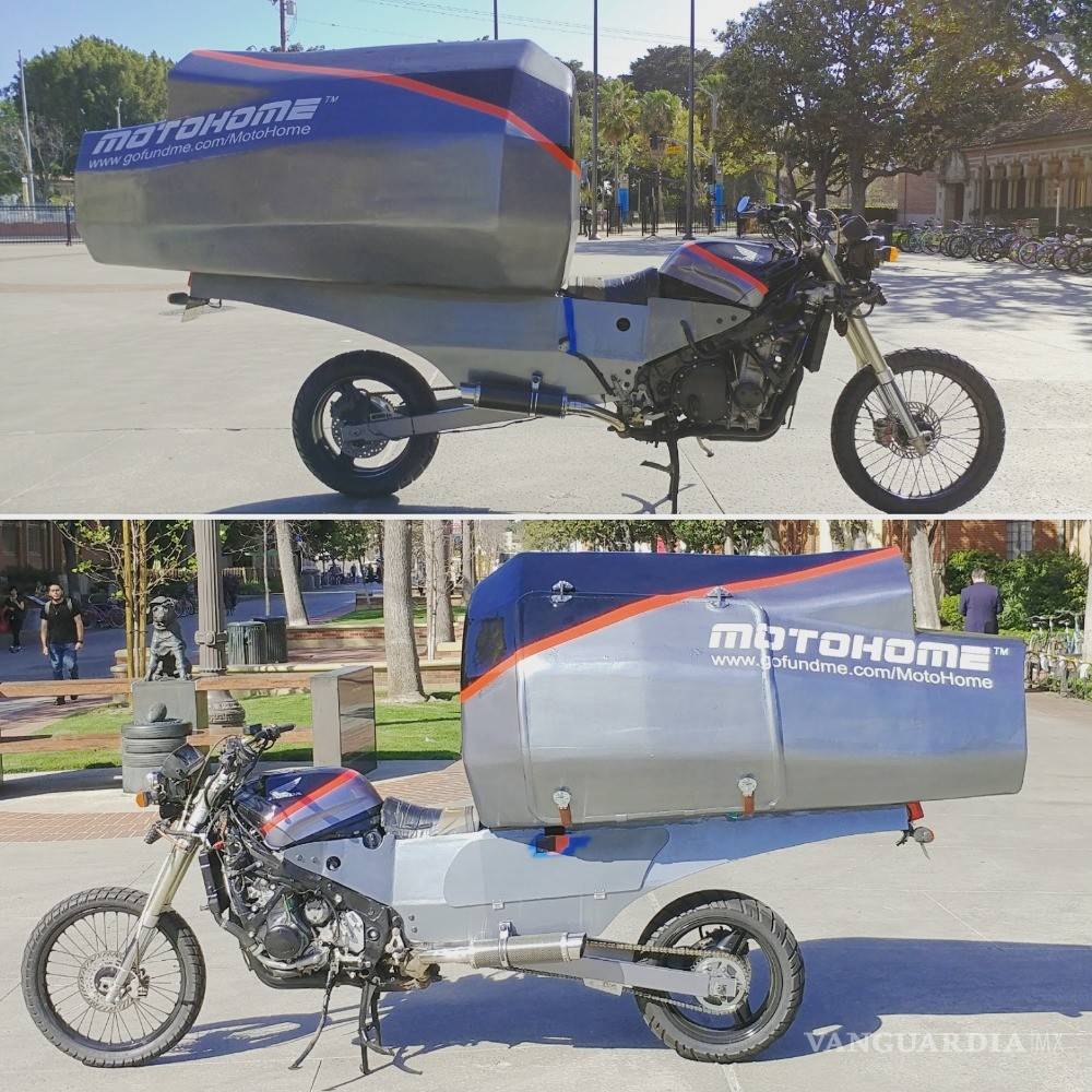 $!Moto Home, una motocicleta para acampar en ella