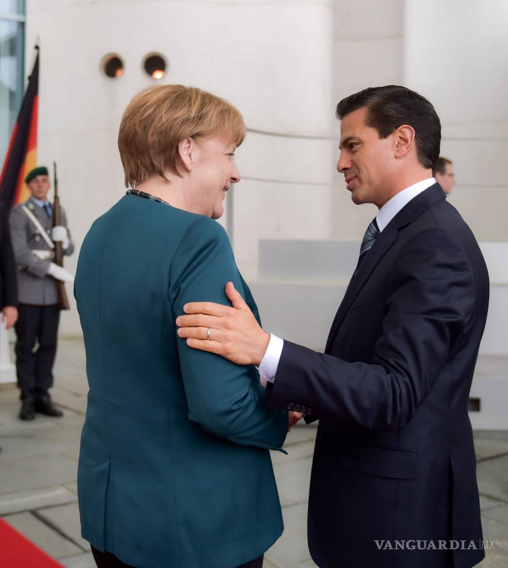 $!Angela Merkel en México, una exhibición de "músculo político" frente a Donald Trump