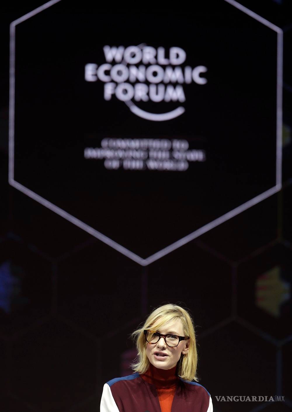 $!Premian a Cate Blanchett, Elton John y a Shah Rukh Khan en Davos 2018