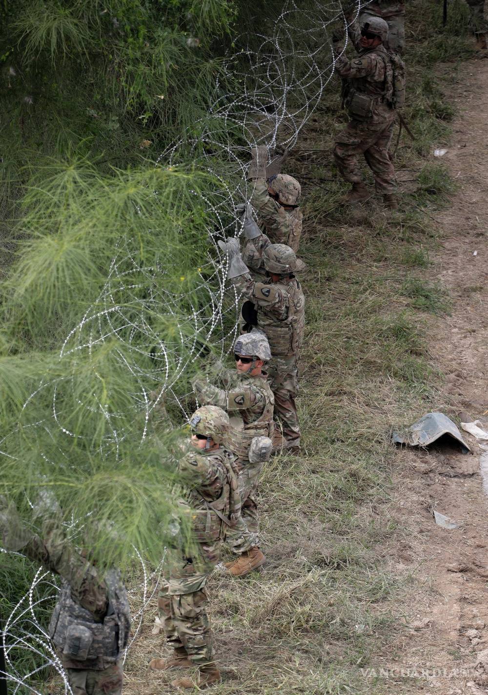 $!Soldados de EU arriban a McAllen (Fotogalería)