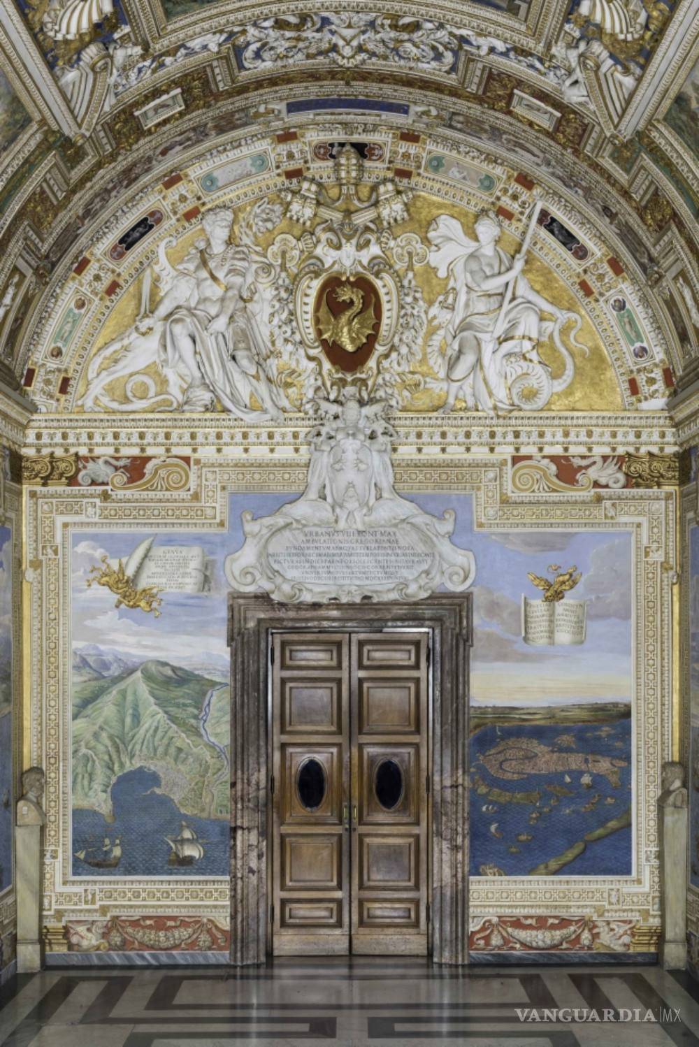 $!Renace esplendor de la antigua Italia en mapas de los Museos Vaticanos