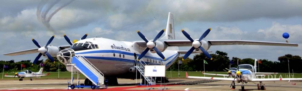 $!Avión militar con 120 personas a bordo desaparece en Myanmar
