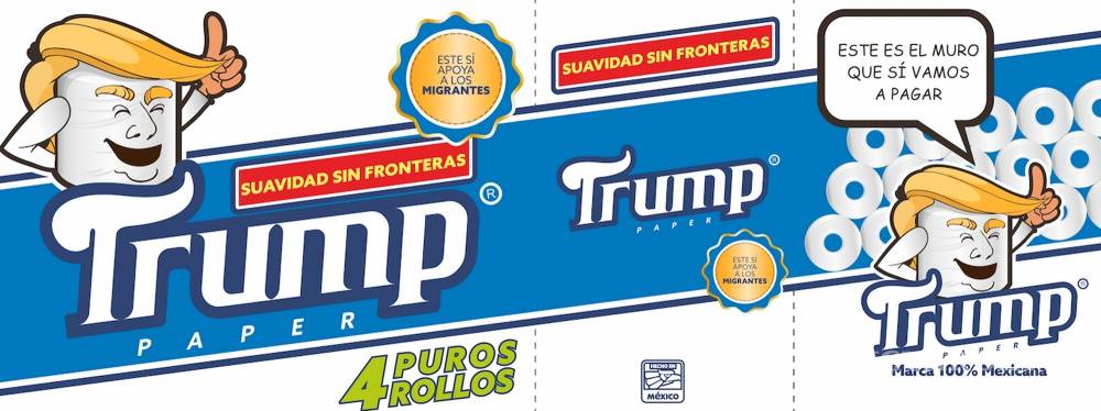 $!Papel higiénico marca &quot;Trump&quot; saldrá a la venta en México