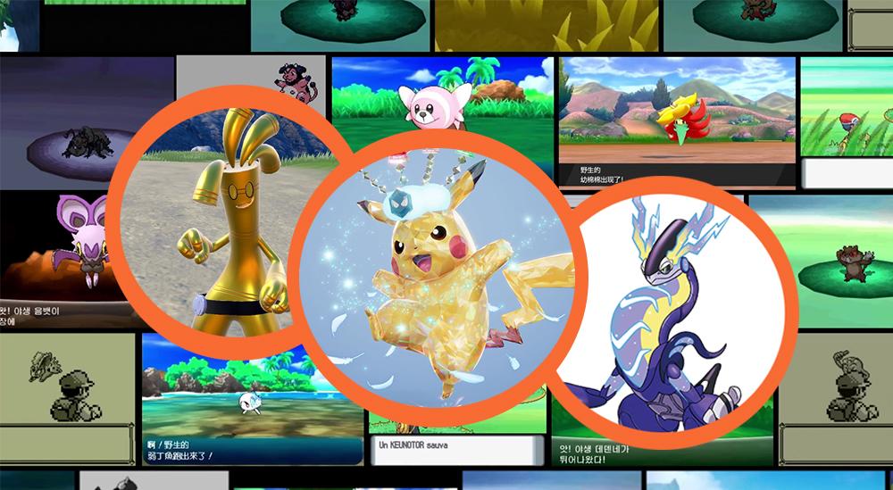 Comemore a Pokémon Company com vídeo com 1008 pokémons criados em sua franquia