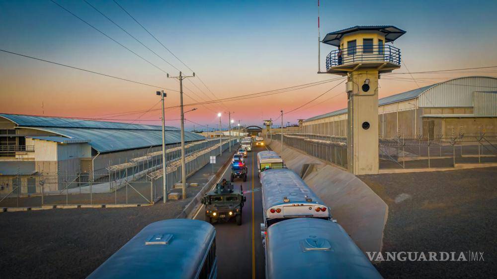 Así fue el traslado de 2 mil pandilleros al Centro de Confinamiento del Terrorismo en el Salvador