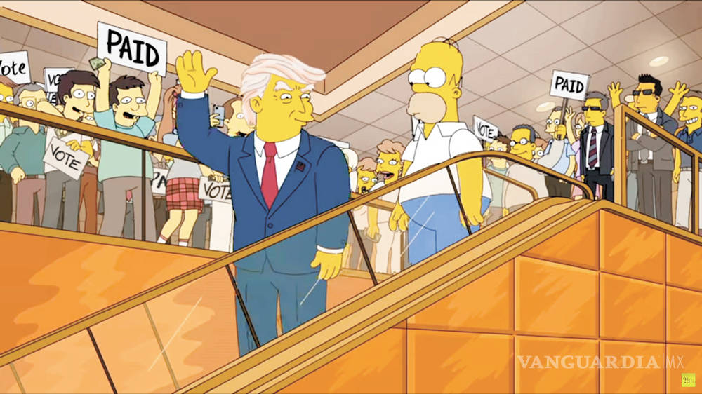 $!Triunfo de Donald Trump: Así lo predijo ‘Los Simpson’ y así reaccionaron los famosos