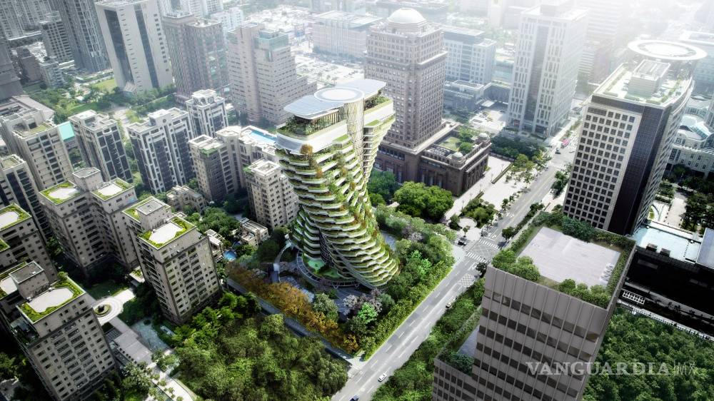 $!La torre Tao Zhu Yin Yuan, en Taiwán, absorbe 130 toneladas de CO2