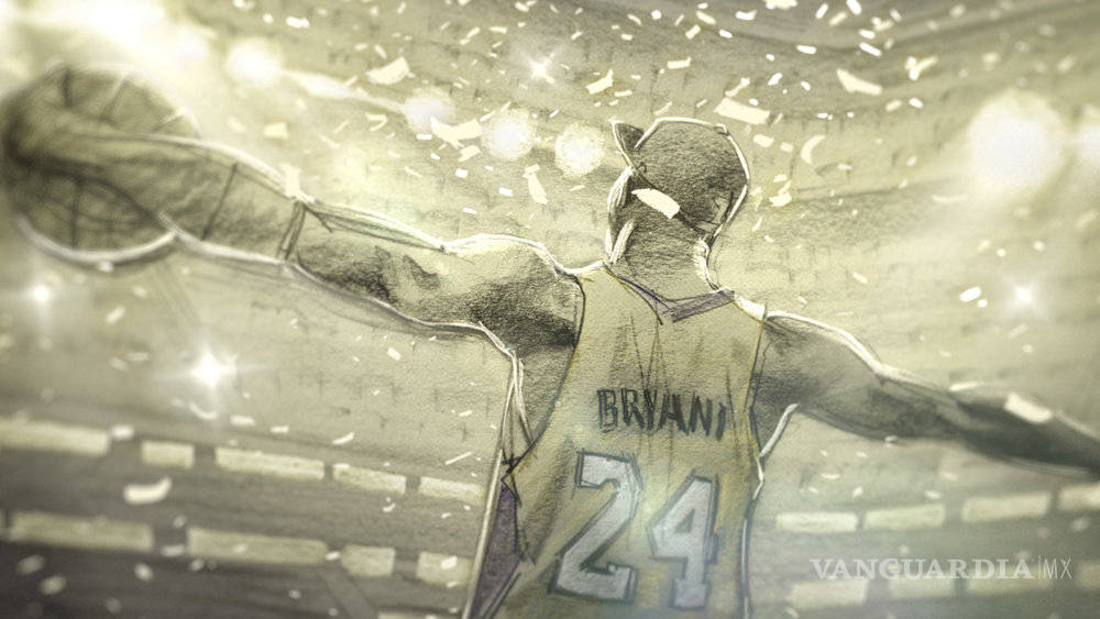 $!¿Cinco anillos de la NBA? ¡No! ¡Kobe Bryant gana un Oscar!