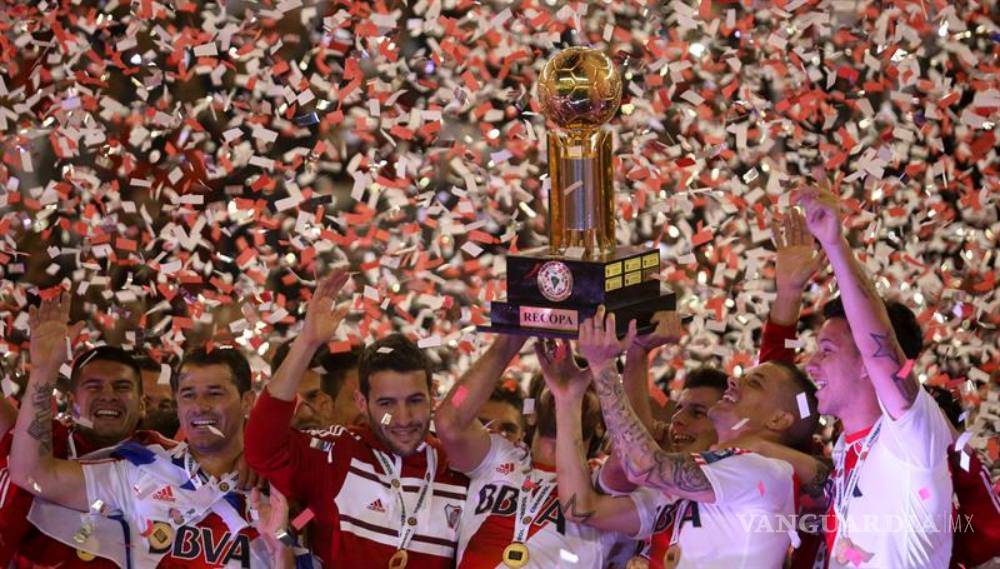 $!River Plate, bicampeón de la Recopa Sudamericana