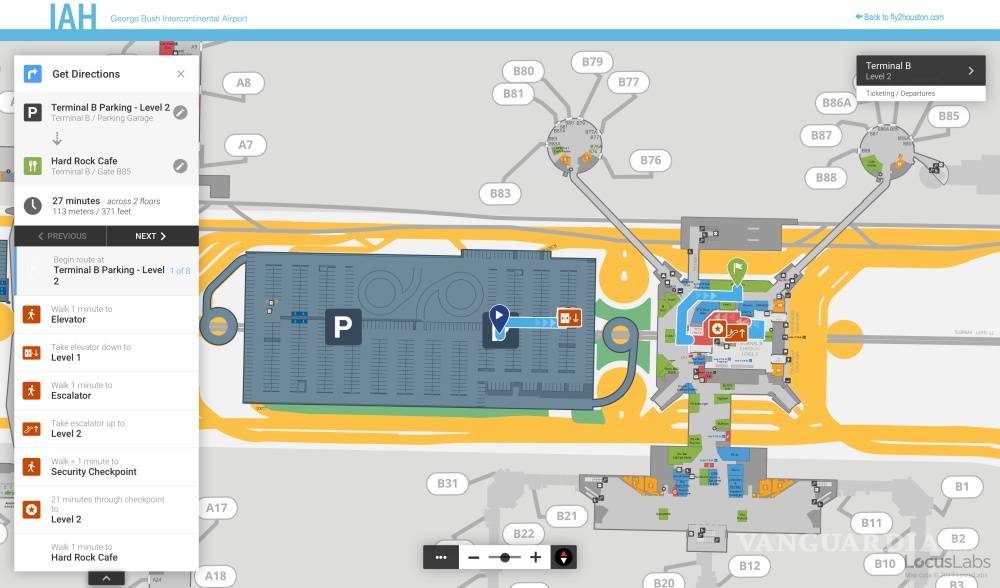 $!Presentan la primera tecnología del mundo de búsqueda de ruta en aeropuertos