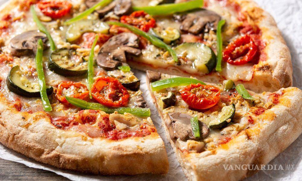 $!Pizza Vegetariana Gourmet.