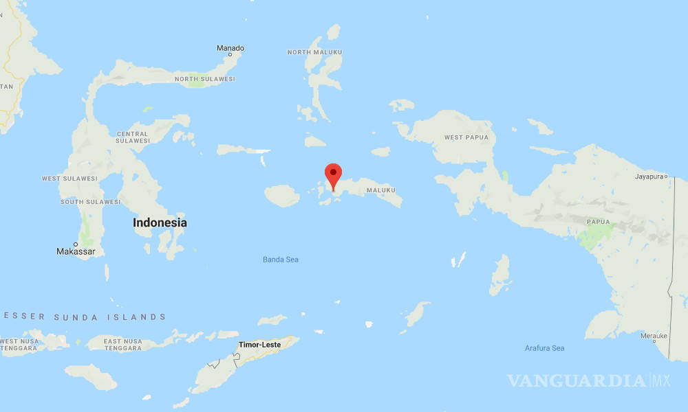 $!Fuerte sismo de 6.8 grados sacude la isla Seram en Indonesia