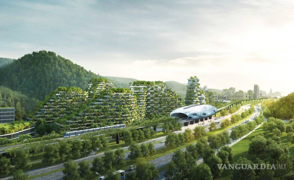 $!En la región china de Liuzhou se construye la primera ciudad-bosque del mundo