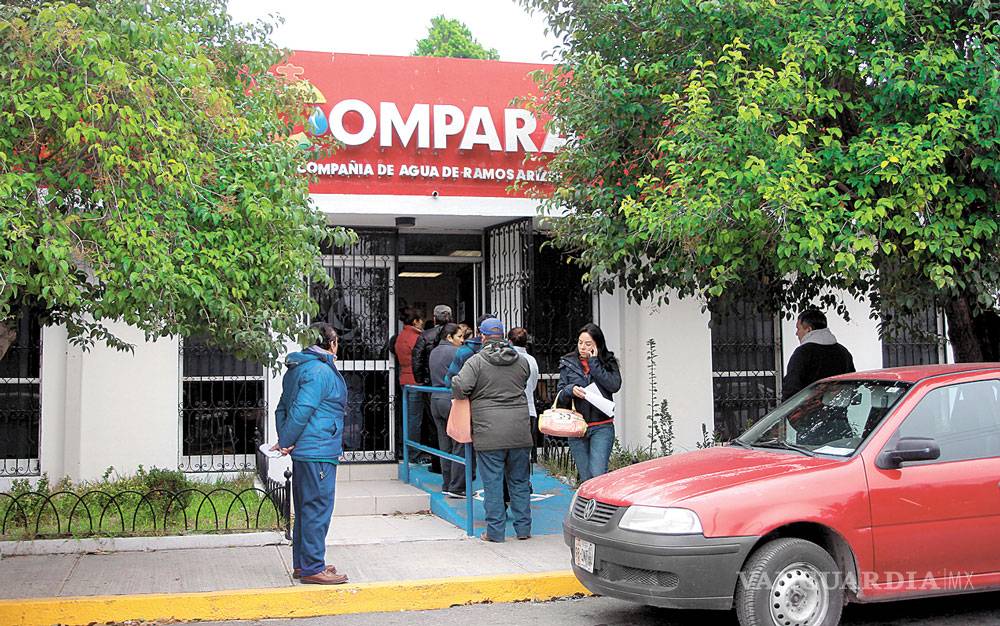 Baja tarifa anual organismo operador del agua de Ramos Arizpe