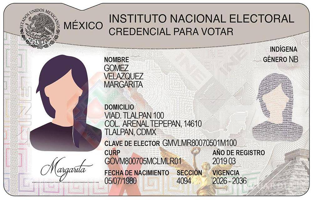 $!INE estrena nueva credencial para votar con género no binario, más seguridad y accesibilidad