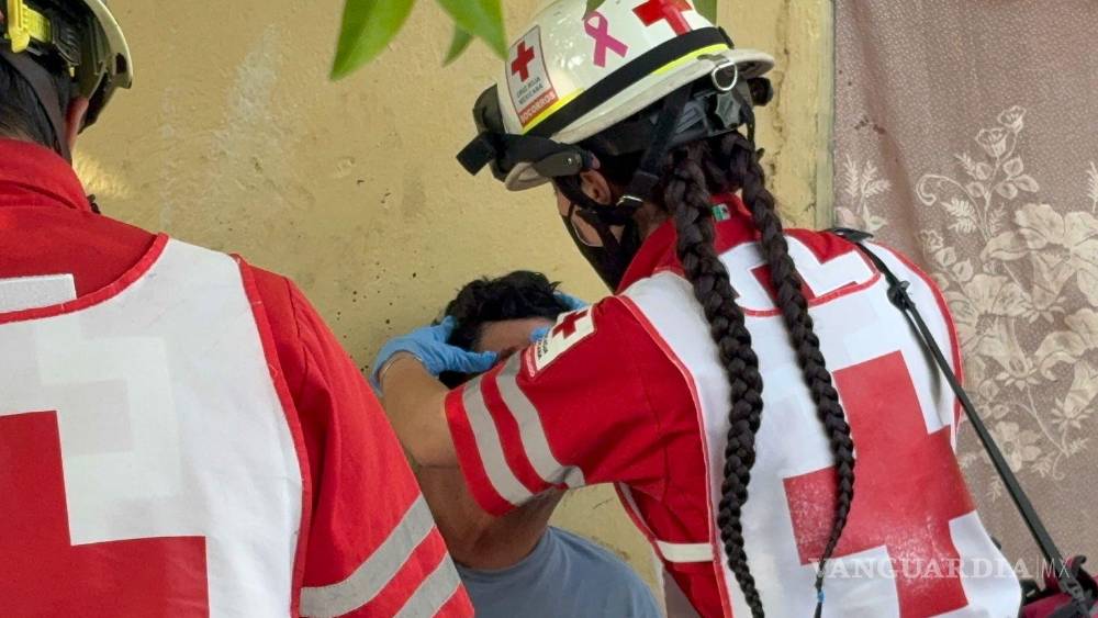 Adulto mayor agrede a otro con una navaja y lo deja herido, en Saltillo