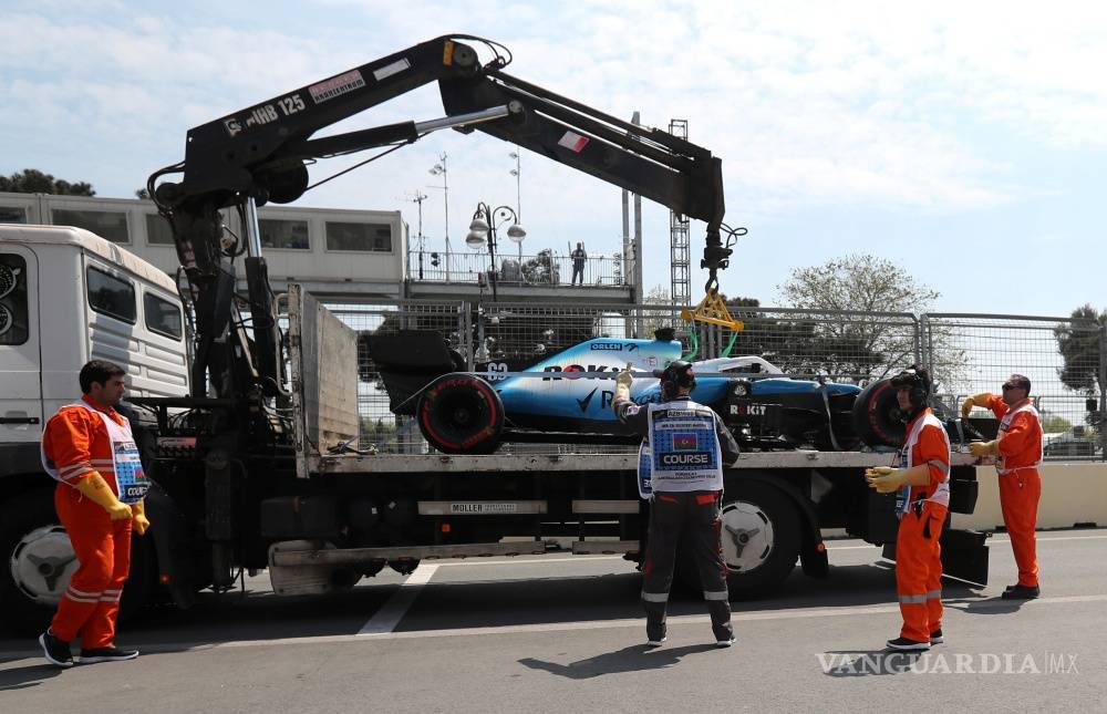 Suspenden la primera sesión de prácticas del Gran Premio de Azerbaiyán