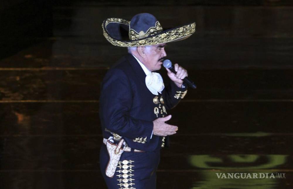 $!11 de septiembre de 2014. Inicio “gira del adiós” de Vicente Fernández en el Auditorio Nacional de Ciudad de México. Cuartoscuro