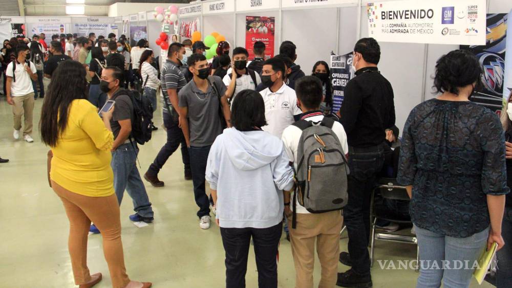 Ofrecerán más de 4 mil vacantes en Mega Feria del Empleo en Saltillo