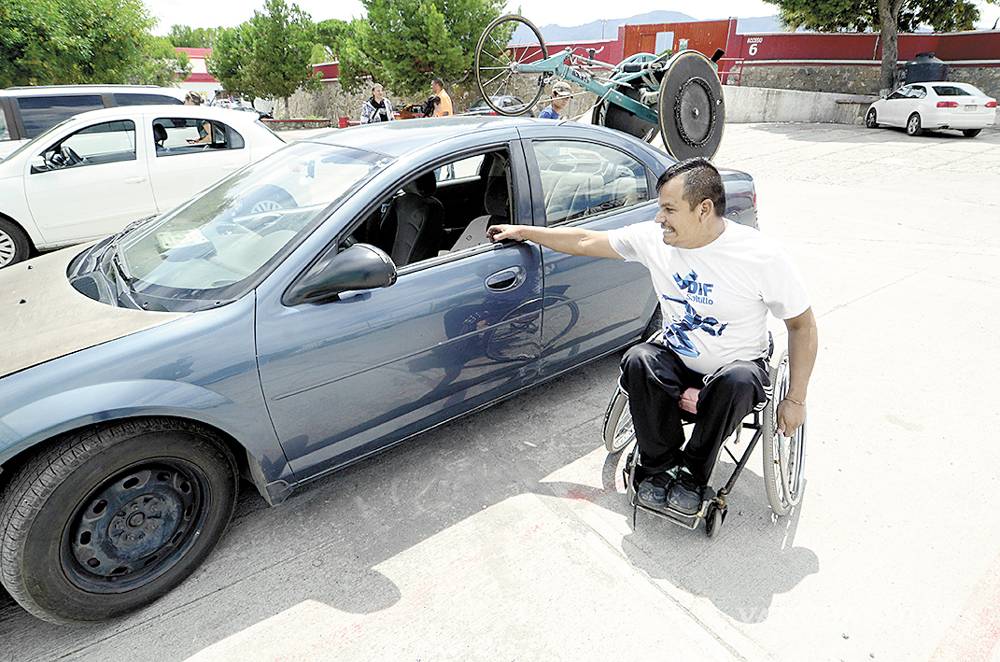 $!Saltillo y cómo lo sufren los discapacitados, en voz de atlelta