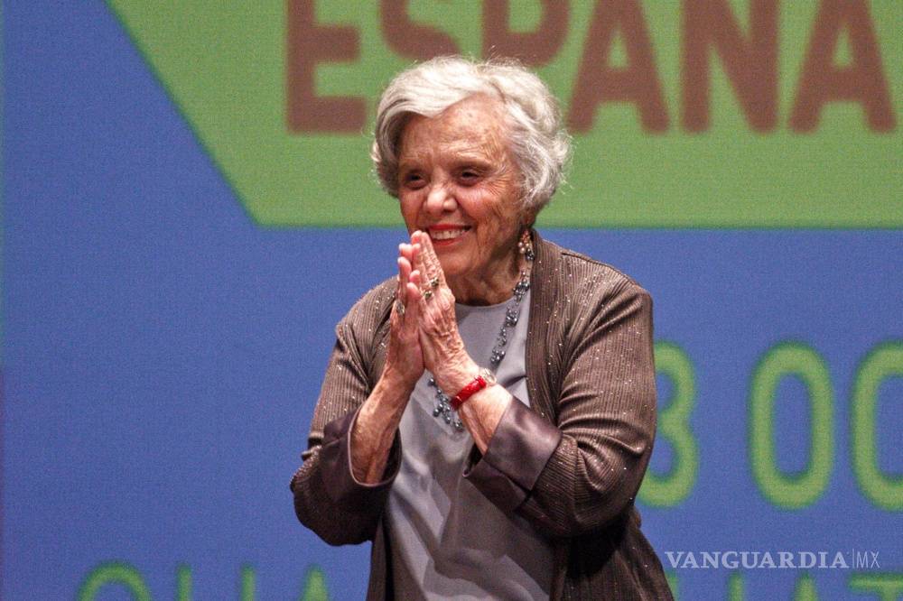 $!"No tengo un afán de perpetuidad”, asegura Elena Poniatowska