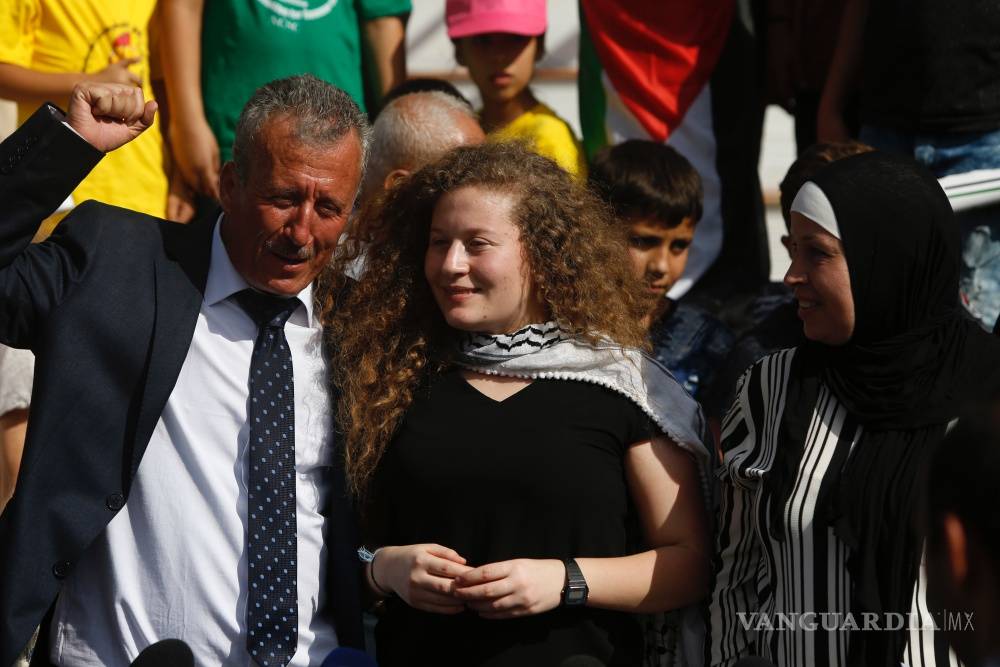 $!Tras estar ocho meses presa, Ahed Tamimi “volvería” a golpear a soldado israelí