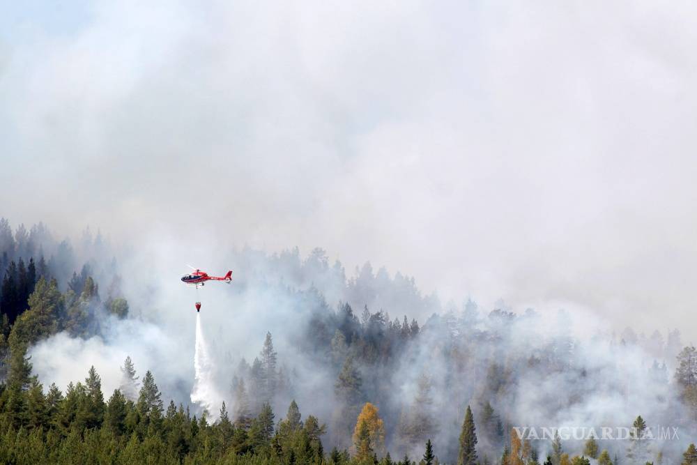 $!Bomberos de Suecia luchan por extinguir 50 incendios