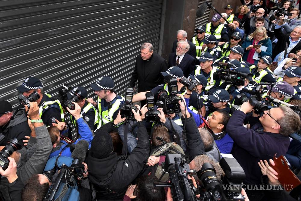 $!Niega George Pell, cardenal australiano, ante el juez acusación de abusos sexuales