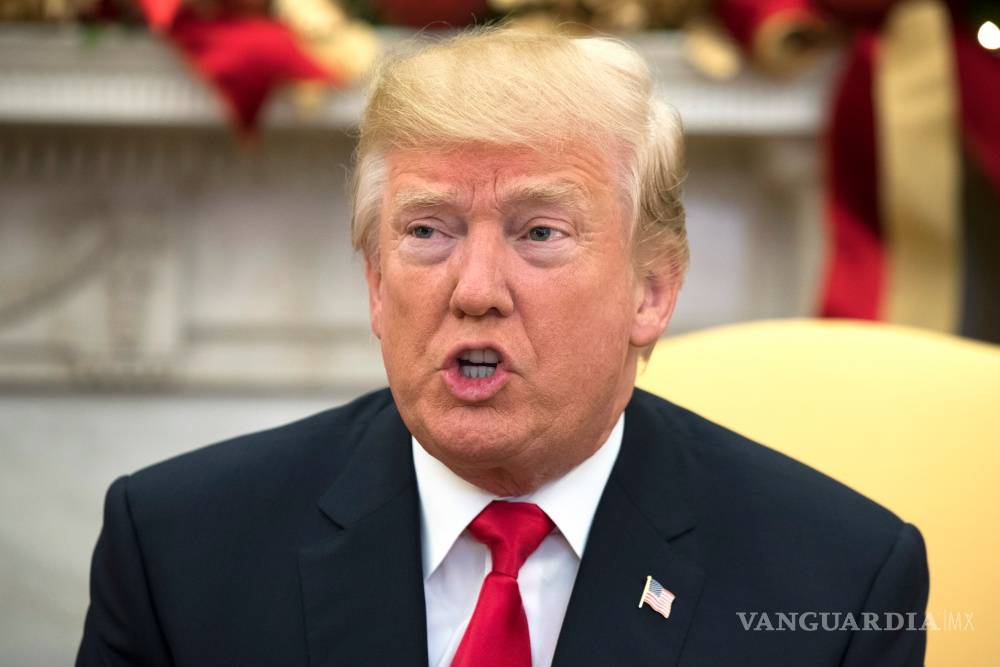 $!Acusa Trump a los demócratas de "obstruir" su plan fiscal en el Congreso