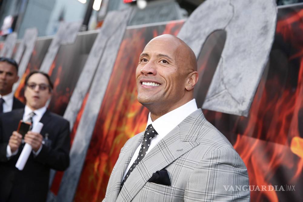 $!Impulsan candidatura presidencial del actor Dwayne Johnson