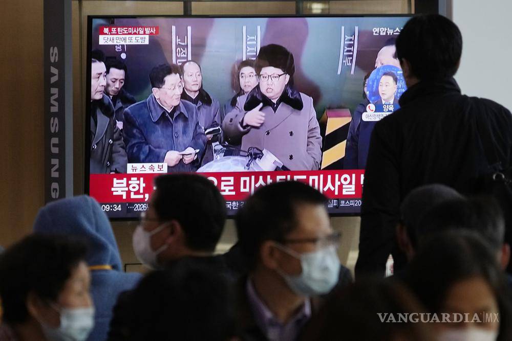 $!Kim Jong-un, líder norcoreano en la televisión de Corea del Sur.