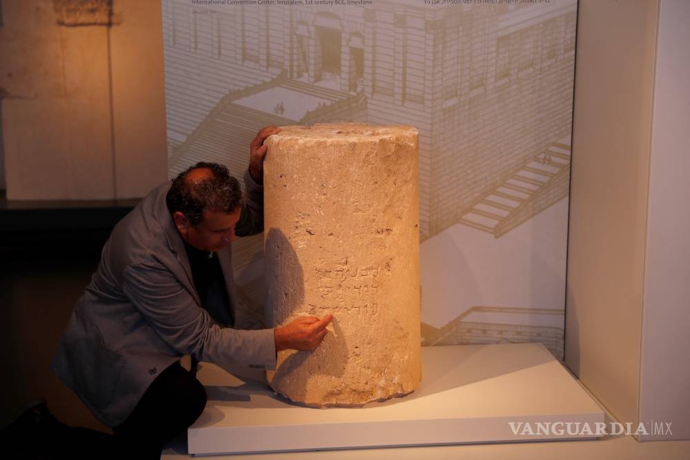 $!Descubren en una piedra de 2 mil años la inscripción hebrea “Jerusalén"