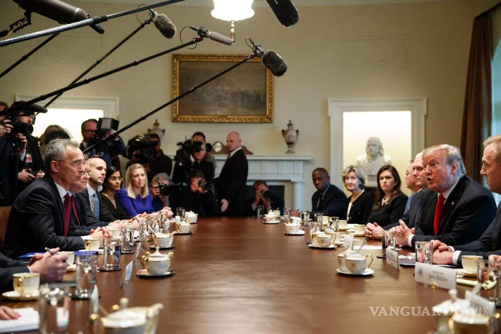 $!OTAN agradece a Trump su ayuda para aumentar aportaciones de aliados