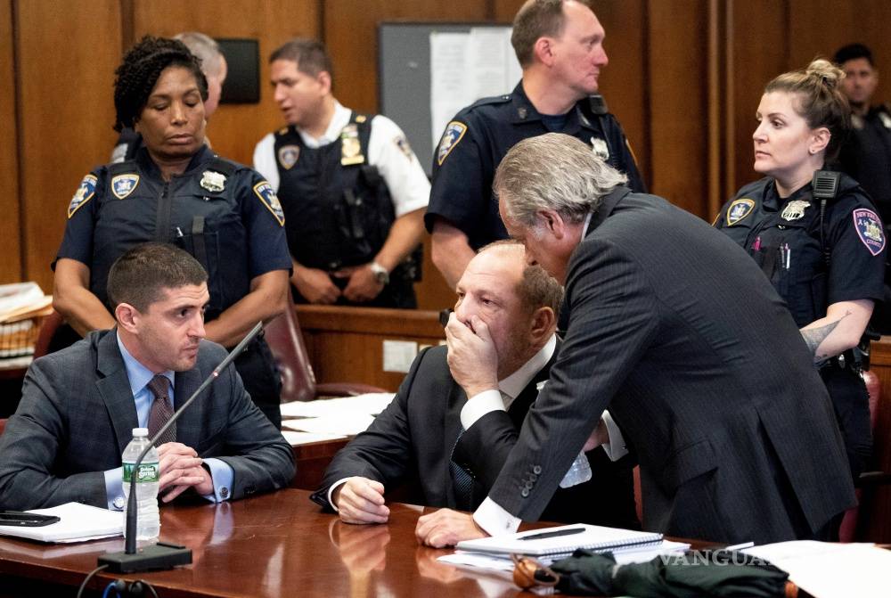 $!Desestiman uno de los cargos de agresión sexual contra Harvey Weinstein