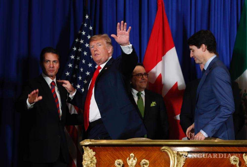 $!Con la fima del T-MEC EU, México y Canadá despiden al TLCAN (fotogalería)