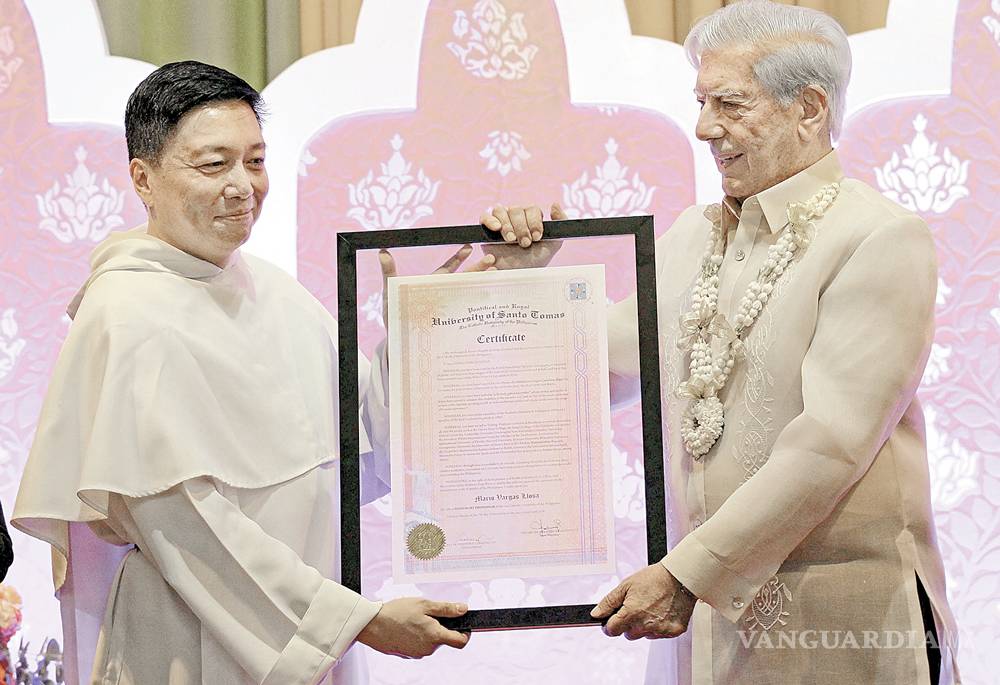 $!Mario Vargas Llosa: Trabajo y familia en Filipinas