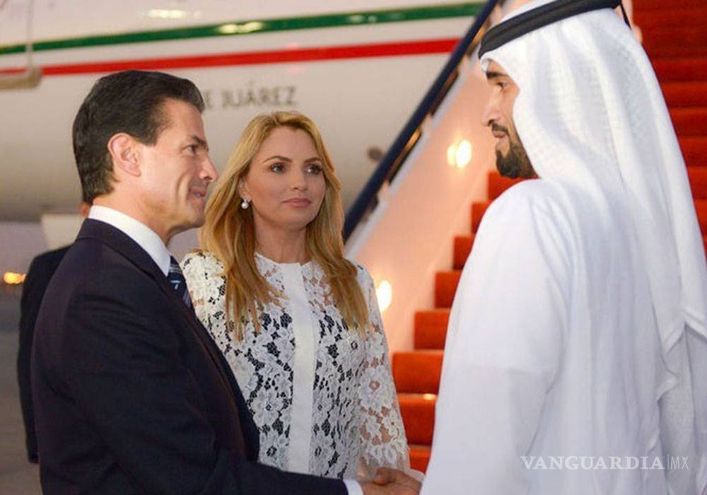 $!Así lució Angélica Rivera por Medio Oriente