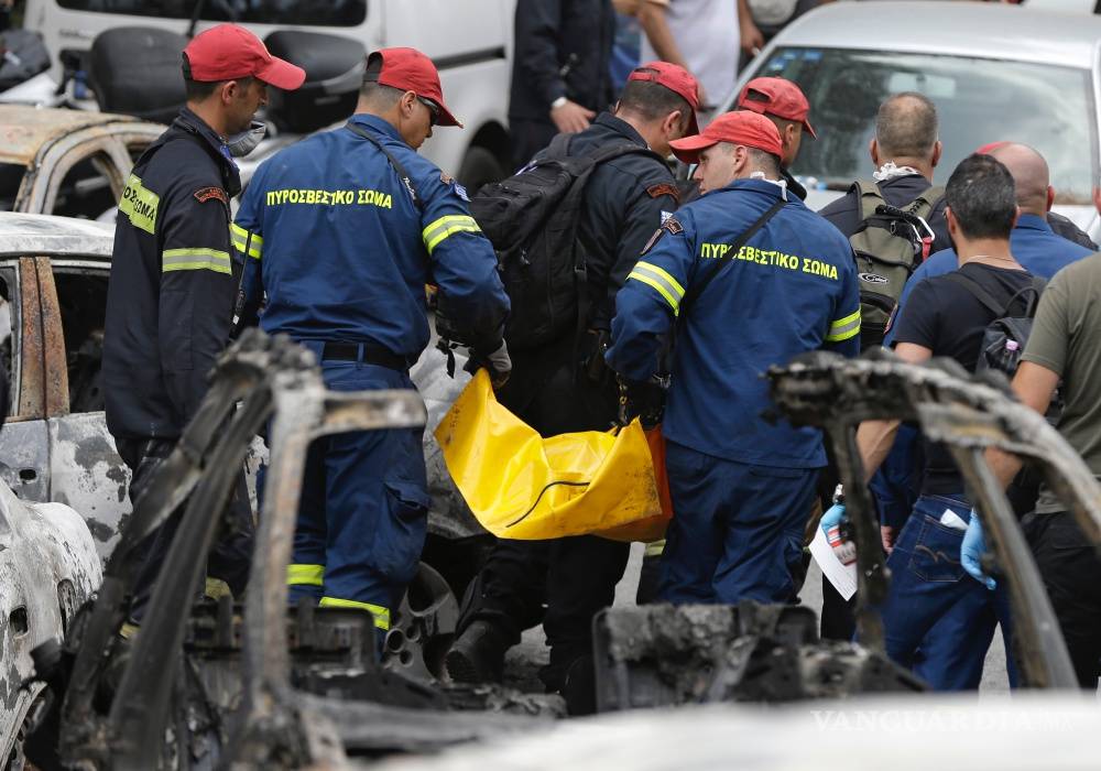 $!Incendio en Grecia deja luto nacional por decreto, van 74 víctimas al día de hoy