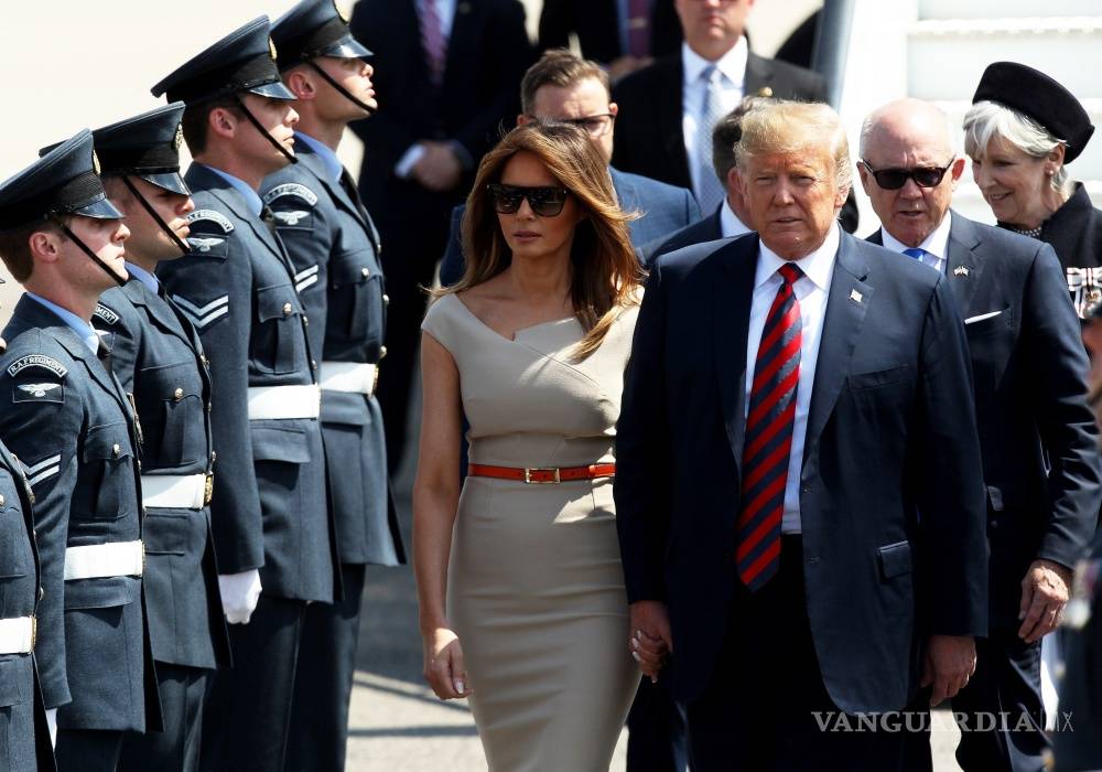 $!Reino Unido recibe a Trump con Gobierno u en un momento "de máxima debilidad interna”