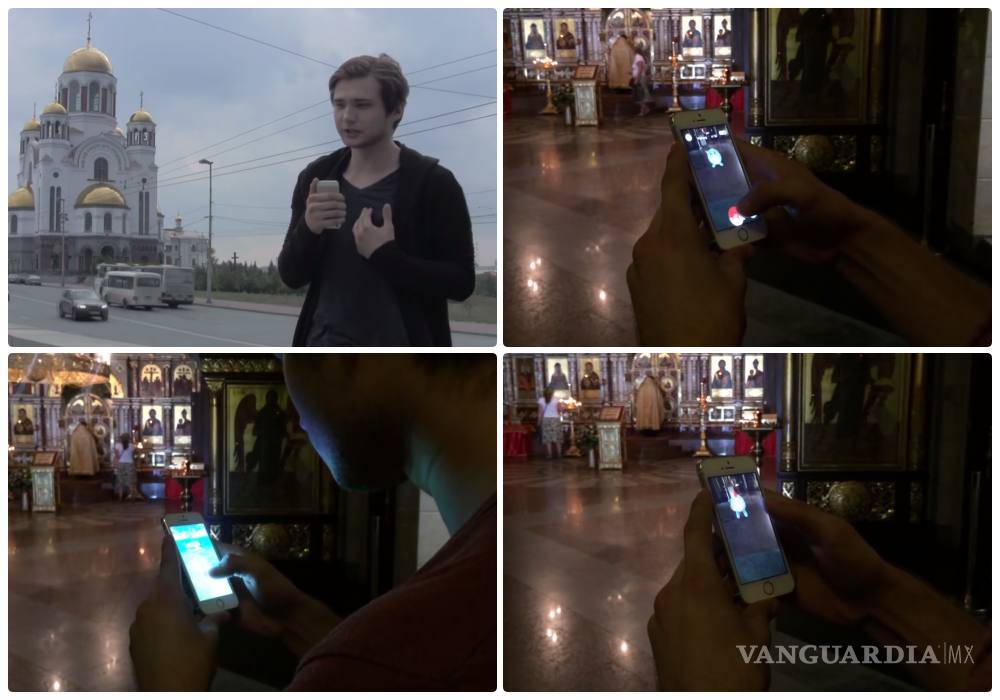 $!Piden 3.5 años de cárcel a bloguero ruso que jugó Pokémon Go en una iglesia