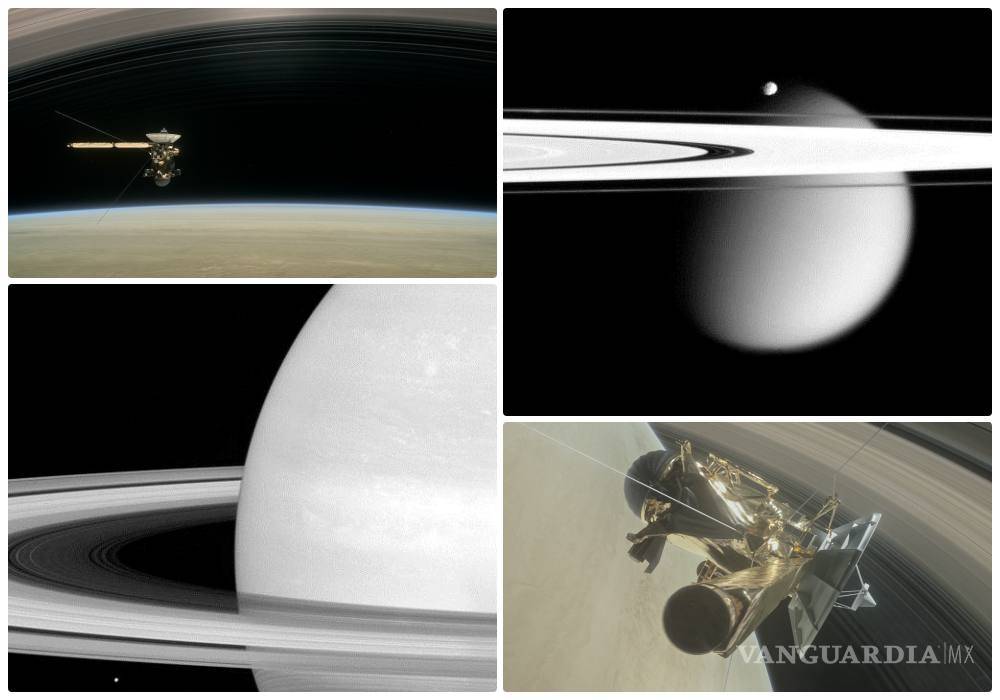 $!“Espectacular final" para la sonda “Cassini", entre los anillos de Saturno