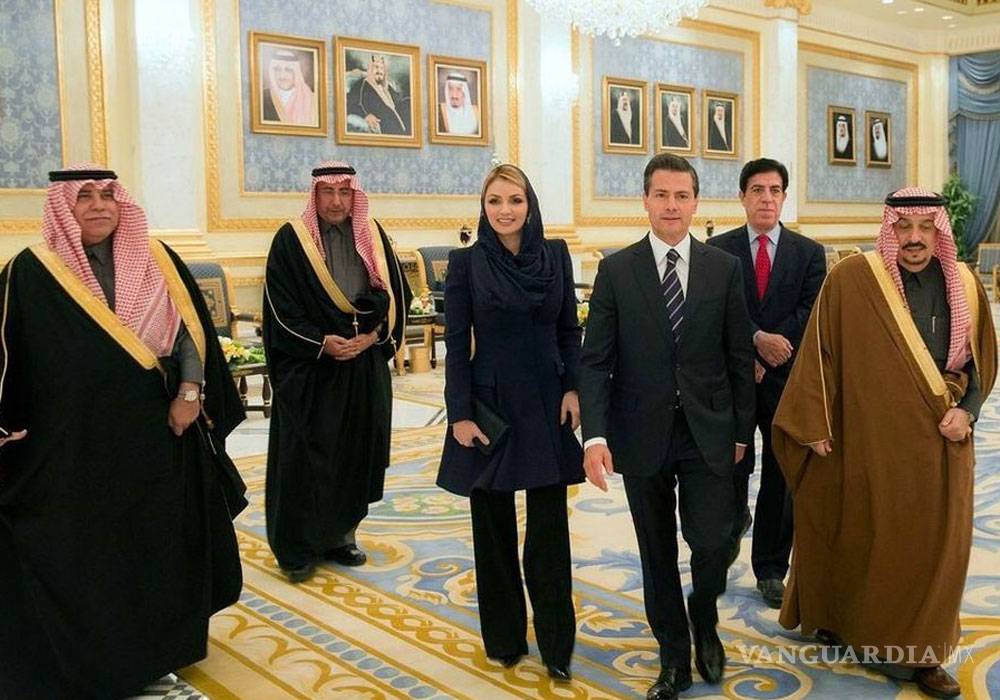 $!Así lució Angélica Rivera por Medio Oriente