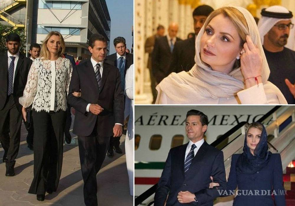 $!Así lució Angélica Rivera por Medio Oriente