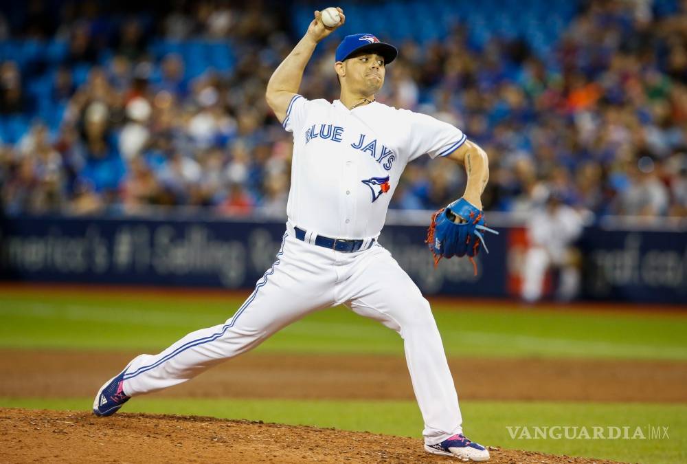Roberto Osuna sigue enrachado con los Azulejos de Toronto