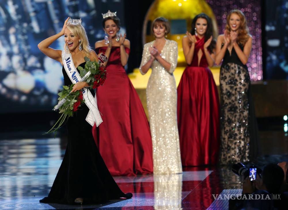 $!Nueva Miss America pide compromisos a Trump y Clinton