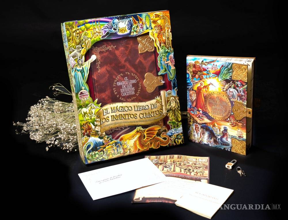 $!“El Mágico Libro de los Infinitos Cuentos”, el libro infinito