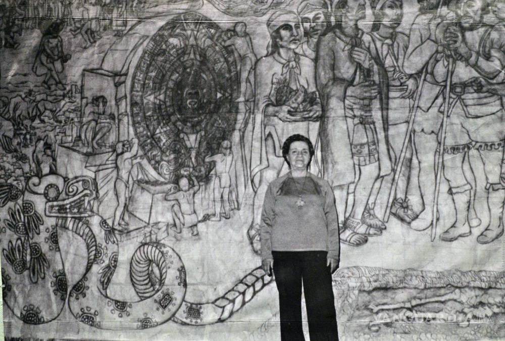 Aurora Reyes fue la primera muralista mexicana